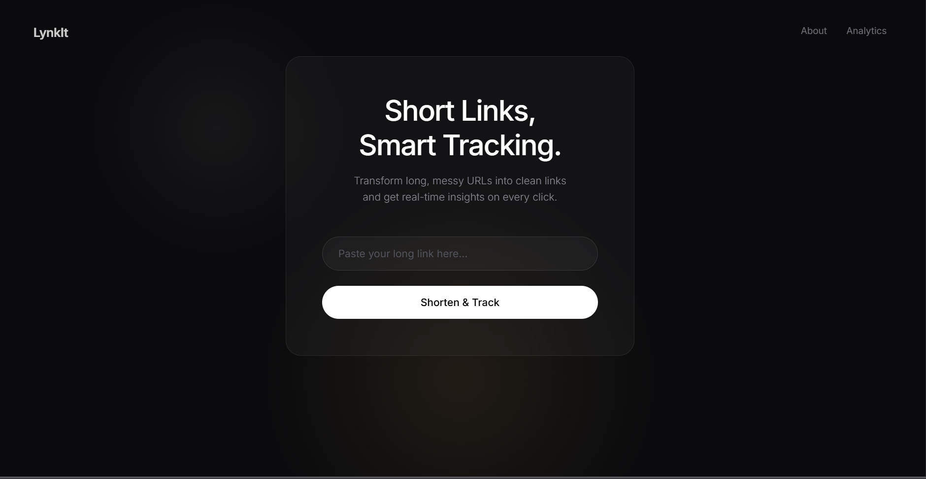 URL Shortener Analytics